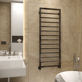 Полотенцесушитель черный мат  Croma 450*1400