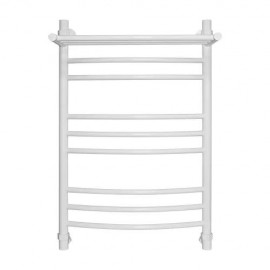 Полотенцесушитель с полкой бп 50  белый мат Prestige 500*800