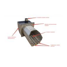 Горелка пеллетная Тепео ТЕПЕО-100
