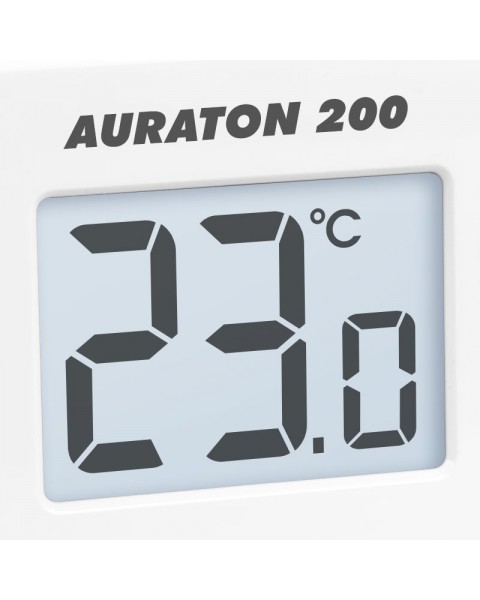 Суточный беспроводной регулятор температуры Auraton Aquila SET 200 RT, черный