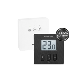 Суточный беспроводной регулятор температуры Auraton Aquila SET 200 RT, черный
