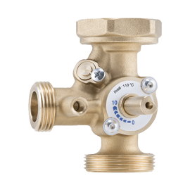 Трехходовой смесительный клапан с байпасом Barberi арт.41D040000C