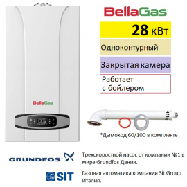 Газовый котёл BellaGas Premium One 28