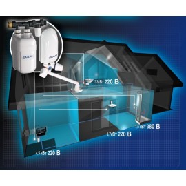 Проточный водонагреватель DAFI X4 7.3 кВт