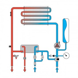 Газовый котел Ferroli DIVATECH D F37