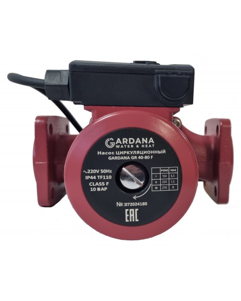 Циркуляционный насос Gardana GR 40-80 F