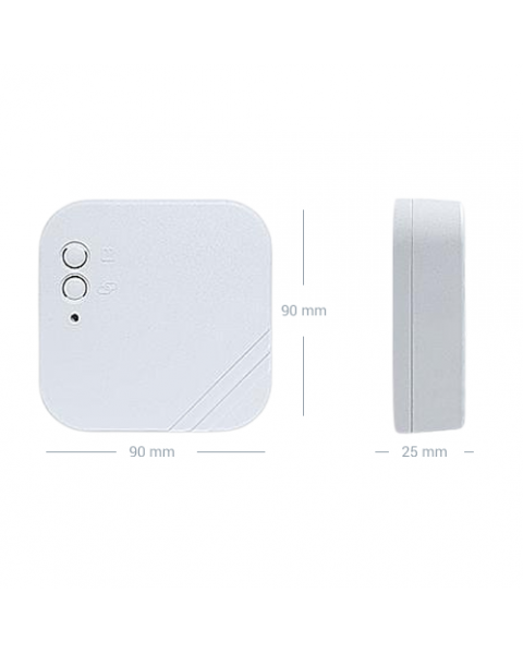 Комнатный термостат General HT220 RF суточный, беспроводной, чёрный цвет