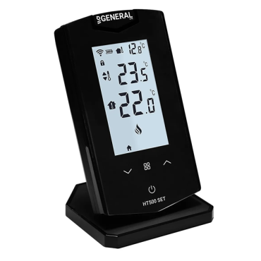 Комнатный термостат General HT 500S RF Wi-Fi черный