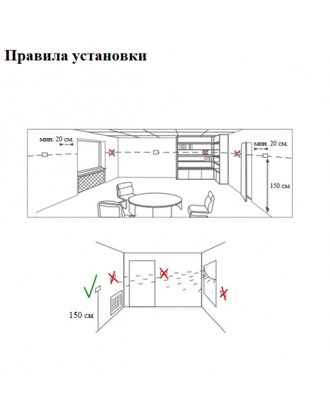 Комнатный термостат General HT 500S RF Wi-Fi черный