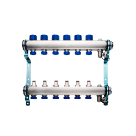 Гребенка коллектор радиаторного контура TECLine MC1106