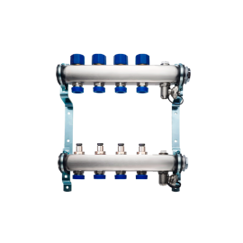 Гребенка коллектор радиаторного контура TECLine MC1104.