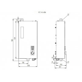 Электрокотел GTM Classic E100 6