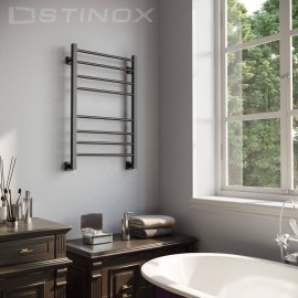 Полотенцесушитель черный мат Classic 500*800