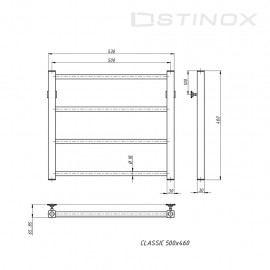 Полотенцесушитель Classic 450*600