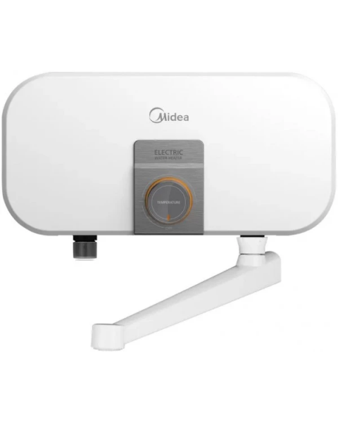 Водонагреватель электрический проточный +кран MIDEA Infinity MIWH-5500T
