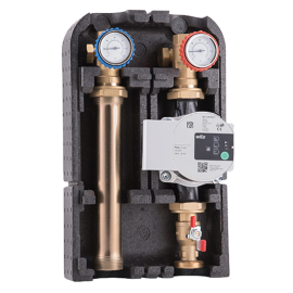 Насосная группа Barberi прямая  с насосом WILO Para 25-180/7