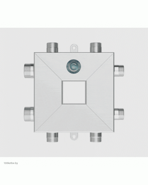 Гидравлический разделитель совмещенный с коллектором Север Компакт (Aisi)