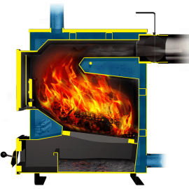 Твердотопливный котел Теплодар Куппер Практик 14 (1.1)