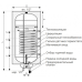 Бойлер косвенного нагрева Galmet Mini Tower SGW (S) 100R (w/s) H