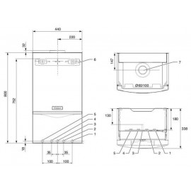Газовый котел Vaillant turboTEC plus VU 322/5-5