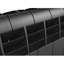 Радиатор биметаллический Royal Thermo BiLiner 350 Noir Sable 12 секций