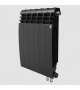 Радиатор биметаллический Royal Thermo Biliner 500 VD Noir Sable 8 секций