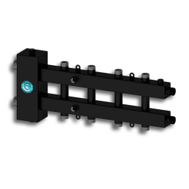 Гидравлический разделитель совмещенный с коллектором Север М5