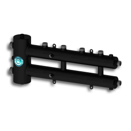 Гидравлический разделитель совмещенный с коллектором Север R-М2+1