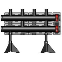 Коллектор распределительный Meibes на 2 контура [700 кВт]