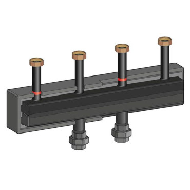 Коллектор распределительный Meibes на 3 отопительных контура [130 кВт]