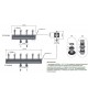 Коллектор распределительный Meibes на 3 отопительных контура [130 кВт]