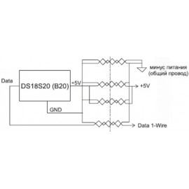 Датчик температуры комнатный цифровой ZONT МЛ-772 (DS)