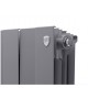 Радиатор биметаллический Royal Thermo PianoForte 200 Silver Satin 1 секция