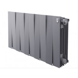 Радиатор биметаллический Royal Thermo PianoForte 300 Silver Satin 1 секция