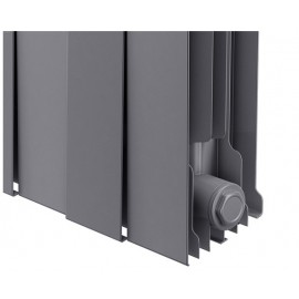 Радиатор биметаллический Royal Thermo PianoForte 300 Silver Satin 1 секция