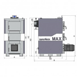 Пеллетный котел Sakovich Pellet Max 99
