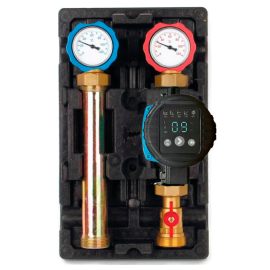 Насосная группа TECline прямая, контура без изменения температуры