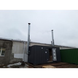 Теплогенератор мобильный 200 кВт (ТГМ 200)