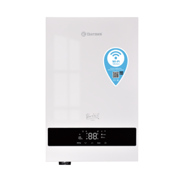 Электрический котел THERMEX Boss 12 Wi-Fi (White) - Boss 12 Wi-Fi (Black)- 380 В. Электрический котел THERMEX Boss 12 Wi-Fi (White)