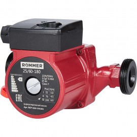 Насос циркуляционныйROMMER 25/40-180 (RCP-0002-2541801)