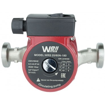 Циркуляционный насос Wellmix WRS 25/60 N 180