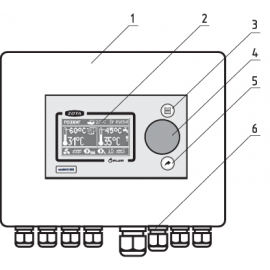 Пеллетная горелка RAY - 25 кВт с пультом управления